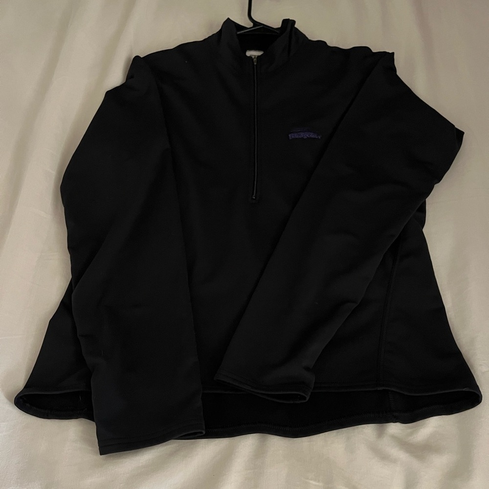 Patagonia Black Quarter-Zip Pullover